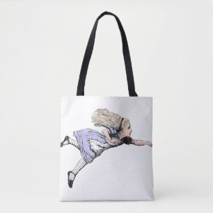 Bolso De Tela Aventura de Alice volando en el País de las Maravi