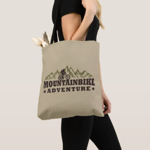 Bolso De Tela Aventura en bicicleta de montaña