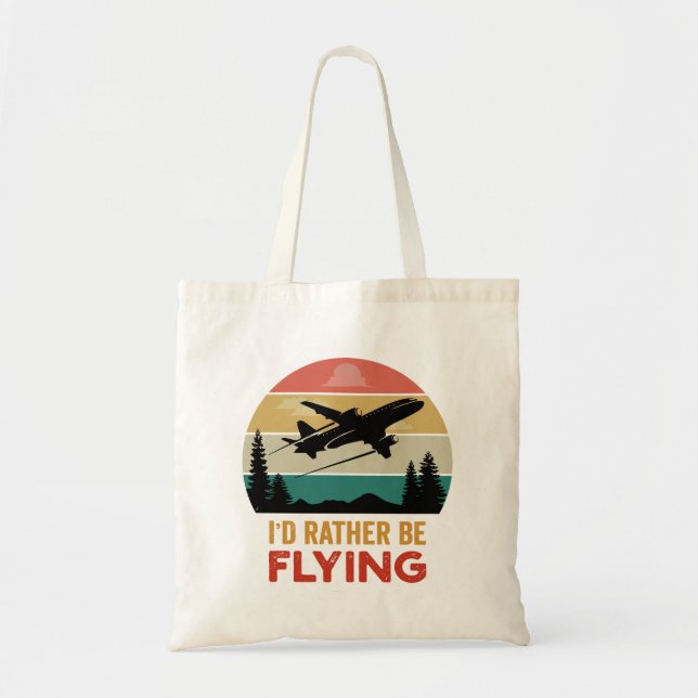 Bolso De Tela Aventura para avión de viaje (Frente)