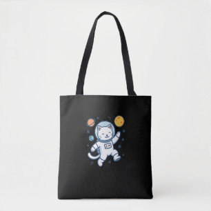 Bolso De Tela Aventura para gato astronauta