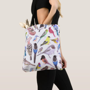 Bolso De Tela Aves de América - mascotas y aves silvestres