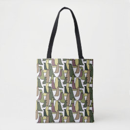 Bolso De Tela Aves de camuflaje