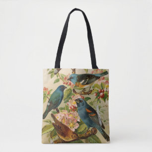 Bolso De Tela Aves de Norteamérica Gustav Mü tzel