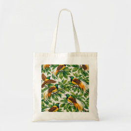 Bolso De Tela Aves del Paraíso en Botánica de Vegetación Tropica