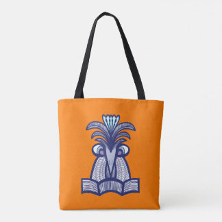 Bolso De Tela Aves en una línea