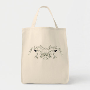 Bolso De Tela Aves huyendo