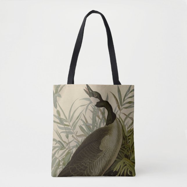 Bolso De Tela Aves silvestres de Cría de Canadá Audubon (Anverso)