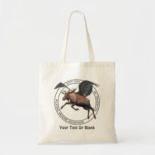 Bolso De Tela Aviación de Moose Volador