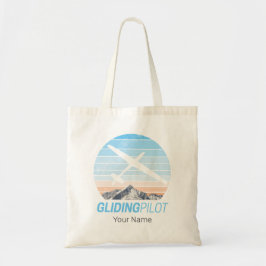 Bolso De Tela Aviador Vintage del piloto brillante Aviador Sunse
