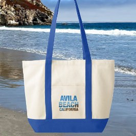 Bolso De Tela Avila Beach California Vacation