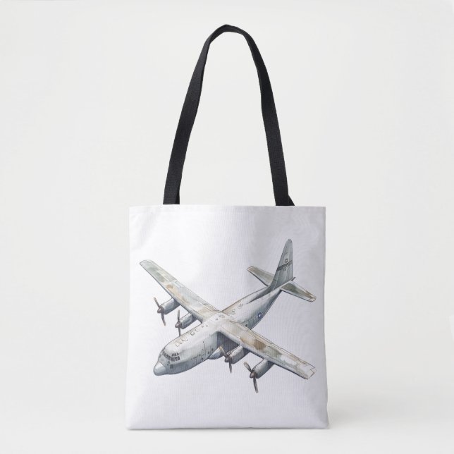 Bolso De Tela Avión (Anverso)