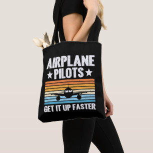Bolso De Tela Avión Aviador más rápido de pilotos de avión