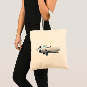 Bolso De Tela Avión de hélice