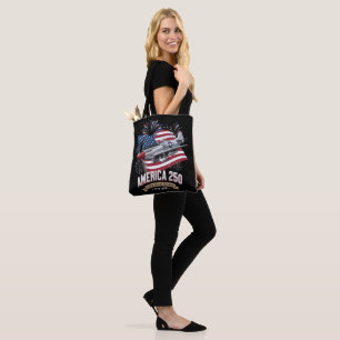 Bolso De Tela Avión del 250 aniversario de América