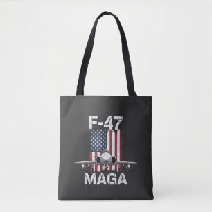 Bolso De Tela Avión oficial F47 Maga Fighter Jet F-47 Jet Fighte