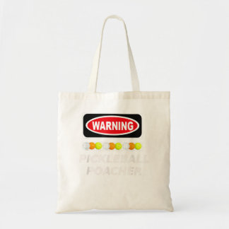 Bolso De Tela Aviso de cazador furtivo de bolas de bolas de bola