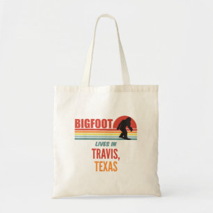 Bolso De Tela Avistamiento de Bigfoot en Travis Texas 