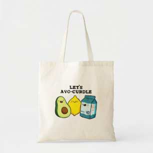 Bolso De Tela Avo-Curdle Funny Food Pun Tote Bag