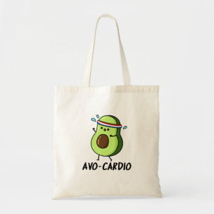 Bolso De Tela Avocardio Funny Ejercicio Aguacate Pun