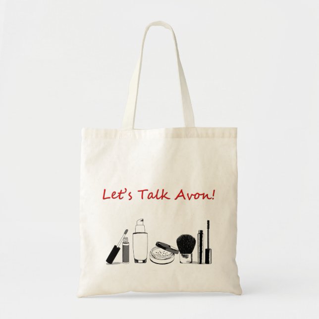 Bolso De Tela Avon (Frente)