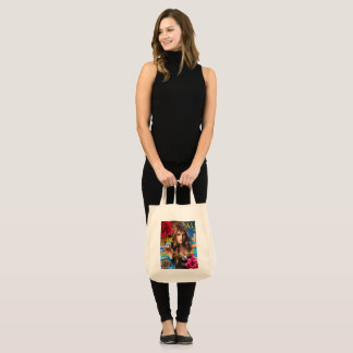 Bolso De Tela Avril Lavigne Tote bag Floral Rock Collection