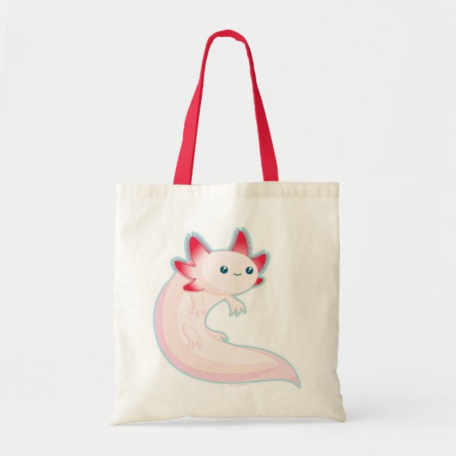 Bolso De Tela Axolotl (Frente)