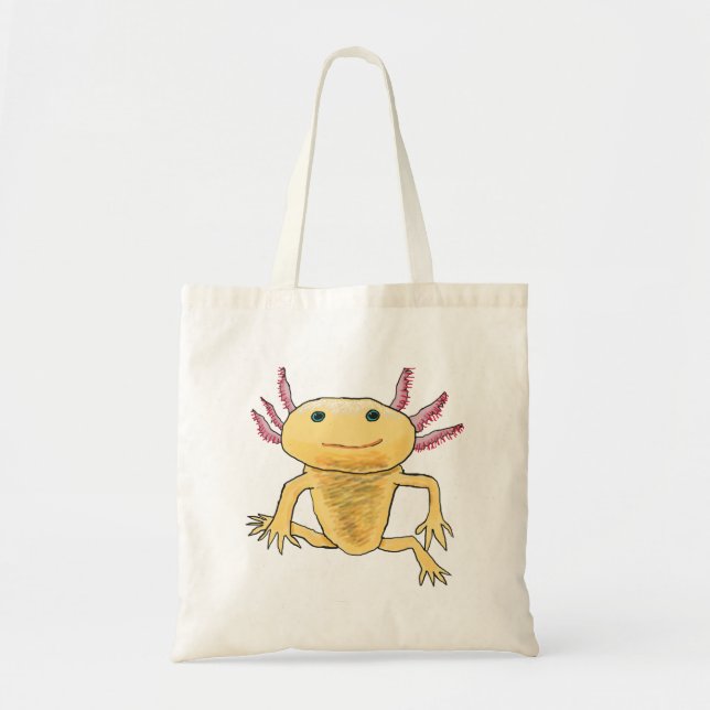 Bolso De Tela Axolotl (Frente)