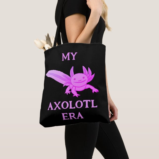 Bolso De Tela Axolotl (Detalle)