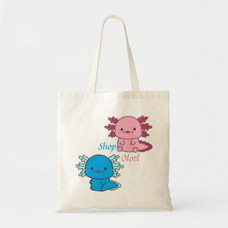 Bolso De Tela Axolotl Cutes