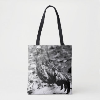 Bolso De Tela Ayam Cemani mono