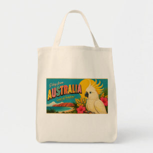 Bolso De Tela Ayers rock, Australia saludos