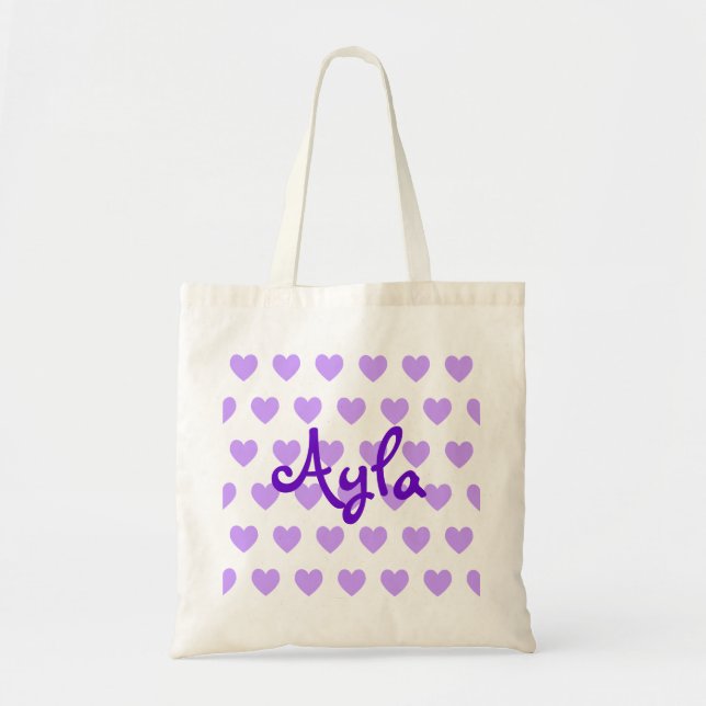 Bolso De Tela Ayla en morado