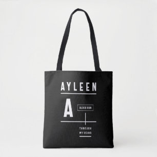 Bolso De Tela Ayleen Nombre Personalizado Regalo de cumpleaños