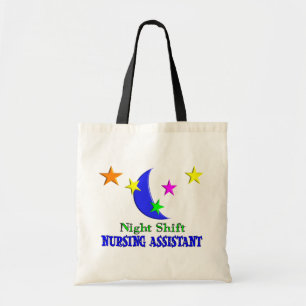 Bolso De Tela Ayudante de la enfermería del turno de noche