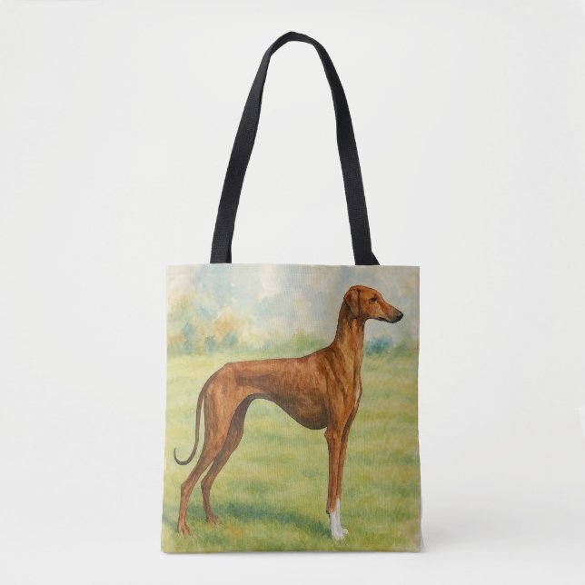 Bolso De Tela Azawakh (Anverso)