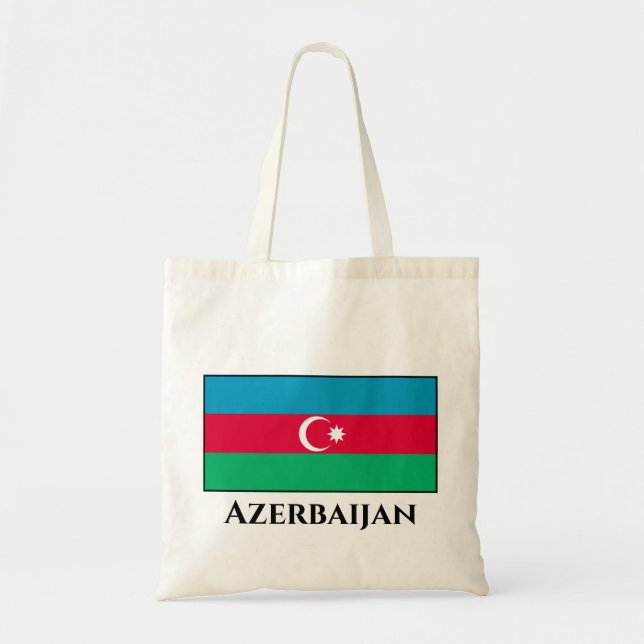 Bolso De Tela Azerbaijan Flag (Frente)
