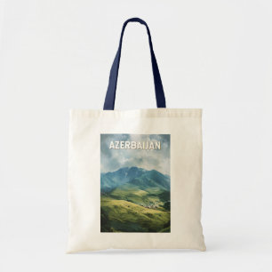 Bolso De Tela Azerbaiyán: Viaje de arte de Ilustracion