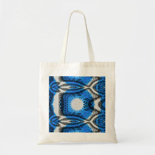 Bolso De Tela Azul atómico