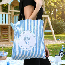 Azul caprichoso Establecido la mamá preppy de la r