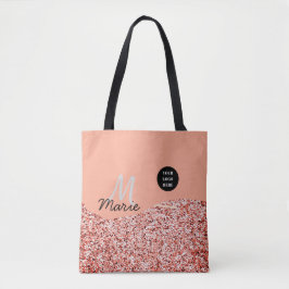 Bolso De Tela azul chispa añadir el texto del logotipo gracias a