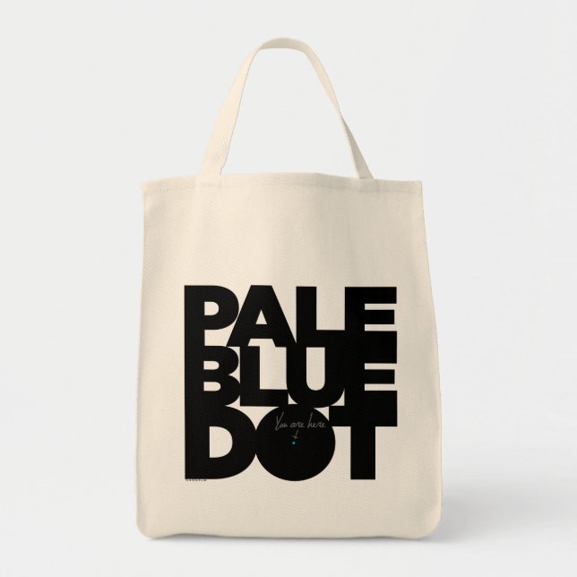 Bolso De Tela Azul claro (Frente)