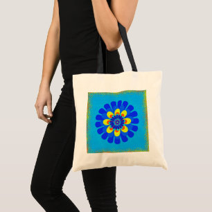 Bolso De Tela Azul de Bloom