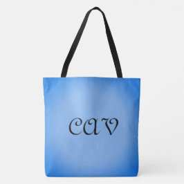 Bolso De Tela Azul de Cornflower