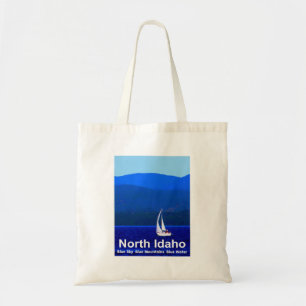Bolso De Tela Azul de Idaho del Norte