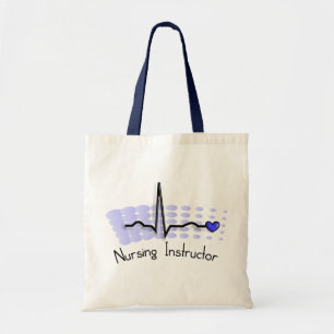 Bolso De Tela Azul del instructor QRS de la enfermería