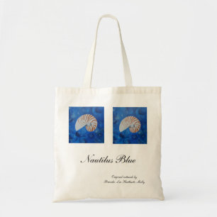 Bolso De Tela Azul del nautilus