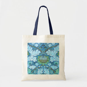 Bolso De Tela Azul del Victorian
