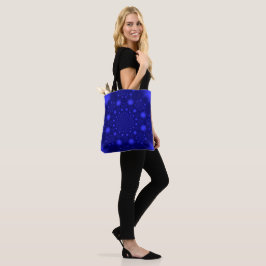 Bolso De Tela Azul deslumbrante