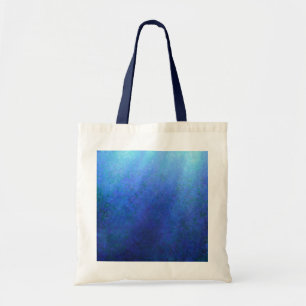 Bolso De Tela Azul grande
