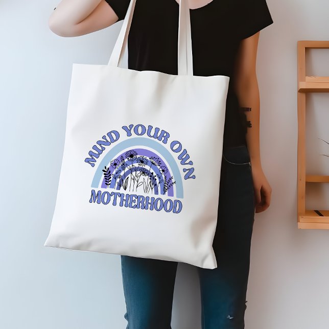 Bolso De Tela Azul y púrpura mentan a su propia madre (Subido por el creador)